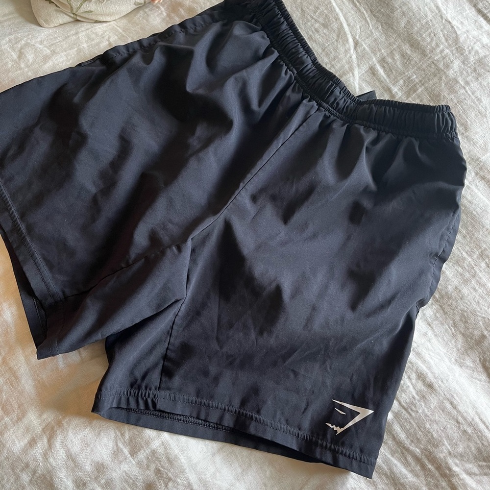 Gym shark Shorts with Pockets and Adjustable Waist Size Extra Small